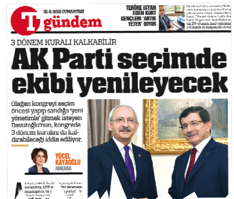 Başbakan açıkladı: Tüzük değişiyor 3 dönem gidiyor